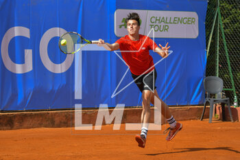 2023-04-25 - Fabian Marozsan (HUN) ATP Challenger Roma Garden Open 2023 Round of 16 on April 25,2023 at Garden Tennis Club in Rome, Italy - ATP CHALLANGER ROMA GARDEN - ROUND OF SIXTEEN - INTERNATIONALS - TENNIS
