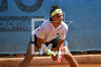2023-04-25 - Mattia Bellucci (ITA) ATP Challenger Roma Garden Open 2023 Round of 16 on April 25,2023 at Garden Tennis Club in Rome, Italy - ATP CHALLANGER ROMA GARDEN - ROUND OF SIXTEEN - INTERNATIONALS - TENNIS