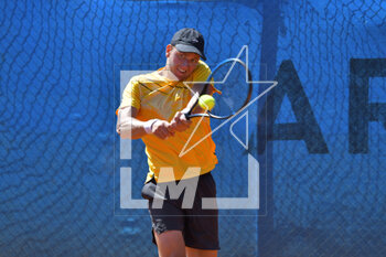 2023-04-25 - Filip Cristian Jianu (ROU) ATP Challenger Roma Garden Open 2023 Round of 16 on April 25,2023 at Garden Tennis Club in Rome, Italy - ATP CHALLANGER ROMA GARDEN - ROUND OF SIXTEEN - INTERNATIONALS - TENNIS
