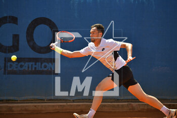 2023-04-25 - Gianluca Mager (ITA) 
ATP Challenger Roma Garden Open 2023 Round of 16 on April 25,2023 at Garden Tennis Club in Rome, Italy - ATP CHALLANGER ROMA GARDEN - ROUND OF SIXTEEN - INTERNATIONALS - TENNIS