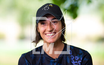 2023-04-25 - Caroline Garcia of France during Media Day at the Mutua Madrid Open 2023, Masters 1000 tennis tournament on April 25, 2023 at Caja Magica in Madrid, Spain - TENNIS - MUTUA MADRID OPEN 2023 - INTERNATIONALS - TENNIS