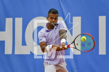 2023-04-29 - Sumit Nagal (IND) during the match
ATP Challenger Roma Garden Open 2023 Mens'S Singles Semifinals on April 29,2023 at Garden Tennis Club in Rome, Italy - SEMIFINALS - ATP CHALLANGER ROMA GARDEN - INTERNATIONALS - TENNIS