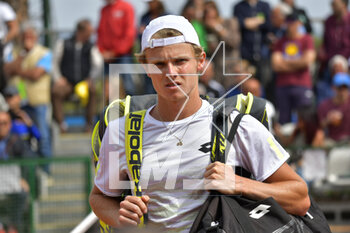 2023-04-29 - Jesper De Jong (NED) during the match
ATP Challenger Roma Garden Open 2023 Mens'S Singles Semifinals on April 29,2023 at Garden Tennis Club in Rome, Italy - SEMIFINALS - ATP CHALLANGER ROMA GARDEN - INTERNATIONALS - TENNIS