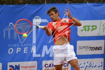 2023-04-29 - Flavio Cobolli (ITA) during the match
ATP Challenger Roma Garden Open 2023 Mens'S Singles Semifinals on April 29,2023 at Garden Tennis Club in Rome, Italy - SEMIFINALS - ATP CHALLANGER ROMA GARDEN - INTERNATIONALS - TENNIS
