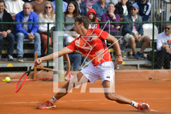 2023-04-29 - Flavio Cobolli (ITA) during the match
ATP Challenger Roma Garden Open 2023 Mens'S Singles Semifinals on April 29,2023 at Garden Tennis Club in Rome, Italy - SEMIFINALS - ATP CHALLANGER ROMA GARDEN - INTERNATIONALS - TENNIS
