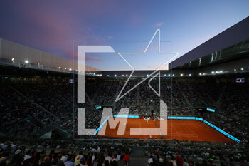 2023-04-30 - General view of the Caja Magica during the Mutua Madrid Open 2023, Masters 1000 tennis tournament on April 30, 2023 at Caja Magica in Madrid, Spain - TENNIS - MUTUA MADRID OPEN 2023 - INTERNATIONALS - TENNIS