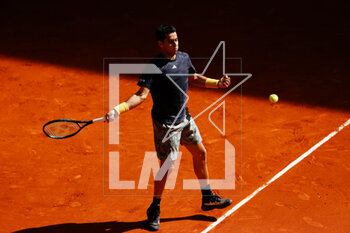 2023-05-02 - Jaume Munar of Spain in action against Daniel Altaimer of Germany during the Mutua Madrid Open 2023, Masters 1000 tennis tournament on May 2, 2023 at Caja Magica in Madrid, Spain - TENNIS - MUTUA MADRID OPEN 2023 - INTERNATIONALS - TENNIS
