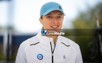 2023-05-09 - Iga Swiatek of Poland during Media Day at the 2023 Internazionali BNL d’Italia, Masters 1000 tennis tournament on May 9, 2023 at Foro Italico in Rome, Italy - TENNIS - 2023 INTERNAZIONALI BNL D'ITALIA - INTERNATIONALS - TENNIS