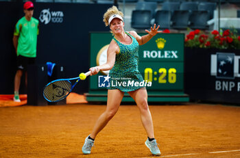 2023-05-09 - Dalila Spiteri of Italy during the first round of the 2023 Internazionali BNL d’Italia, Masters 1000 tennis tournament on May 9, 2023 at Foro Italico in Rome, Italy - TENNIS - 2023 INTERNAZIONALI BNL D'ITALIA - INTERNATIONALS - TENNIS