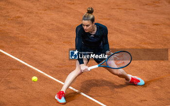 2023-05-12 - Maria Sakkari of Greece in action during the second round of 2023 Internazionali BNL d’Italia, Masters 1000 tennis tournament on May 12, 2023 at Foro Italico in Rome, Italy - TENNIS - 2023 INTERNAZIONALI BNL D'ITALIA - INTERNATIONALS - TENNIS