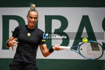 2023-05-22 - Arantxa RUS of Netherlands during the first qualifying day of Roland-Garros 2023, Grand Slam tennis tournament, Previews on May 22, 2023 at Roland-Garros stadium in Paris, France - TENNIS - ROLAND GARROS 2023 - PREVIEWS - INTERNATIONALS - TENNIS