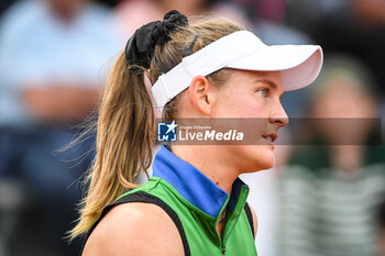 2023-05-22 - Fiona FERRO of France during the first qualifying day of Roland-Garros 2023, Grand Slam tennis tournament, Previews on May 22, 2023 at Roland-Garros stadium in Paris, France - TENNIS - ROLAND GARROS 2023 - PREVIEWS - INTERNATIONALS - TENNIS
