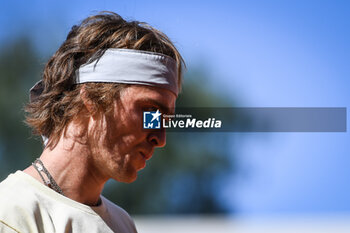 2023-05-24 - Andrey RUBLEV of Russia during a training session of Roland-Garros 2023, Grand Slam tennis tournament, Previews on May 24, 2023 at Roland-Garros stadium in Paris, France - TENNIS - ROLAND GARROS 2023 - PREVIEWS - INTERNATIONALS - TENNIS