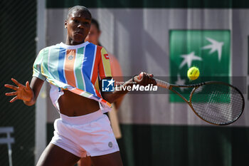 2023-05-24 - Noma NOHA AKUGUE of Germany during the third qualifying day of Roland-Garros 2023, Grand Slam tennis tournament, Previews on May 24, 2023 at Roland-Garros stadium in Paris, France - TENNIS - ROLAND GARROS 2023 - PREVIEWS - INTERNATIONALS - TENNIS