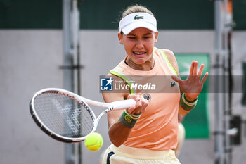 2023-05-24 - Erika ANDREEVA of Russia during the third qualifying day of Roland-Garros 2023, Grand Slam tennis tournament, Previews on May 24, 2023 at Roland-Garros stadium in Paris, France - TENNIS - ROLAND GARROS 2023 - PREVIEWS - INTERNATIONALS - TENNIS