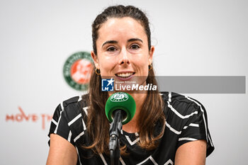 2023-05-26 - Alize CORNET of France during Roland-Garros 2023, Grand Slam tennis tournament, Previews on May 26, 2023 at Roland-Garros stadium in Paris, France - TENNIS - ROLAND GARROS 2023 - PREVIEWS - INTERNATIONALS - TENNIS