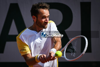 2023-05-27 - Constant LESTIENNE of France during an exhibition match of Roland-Garros 2023, Grand Slam tennis tournament, Previews on May 27, 2023 at Roland-Garros stadium in Paris, France - TENNIS - ROLAND GARROS 2023 - PREVIEWS - INTERNATIONALS - TENNIS