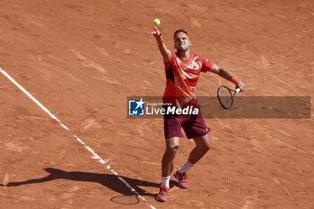 2023-05-28 - Jiri Vesely of Czech Republic during day 1 of the 2023 French Open, Roland-Garros 2023, second Grand Slam tennis tournament of the year, on May 28, 2023 at stade Roland-Garros in Paris, France - TENNIS - ROLAND GARROS 2023 - WEEK 1 - INTERNATIONALS - TENNIS