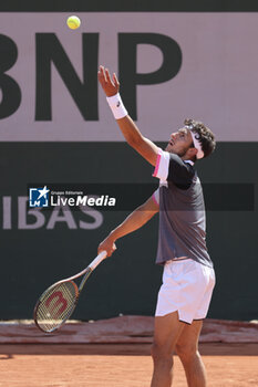 2023-05-28 - Emilio Nava of USA during day 1 of the 2023 French Open, Roland-Garros 2023, second Grand Slam tennis tournament of the year, on May 28, 2023 at stade Roland-Garros in Paris, France - TENNIS - ROLAND GARROS 2023 - WEEK 1 - INTERNATIONALS - TENNIS