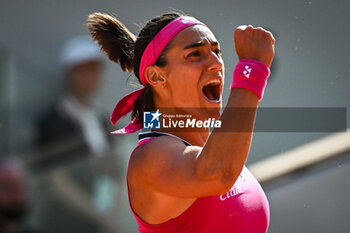 2023-05-29 - Caroline GARCIA of France celebrates his point during the second day of Roland-Garros 2023, Grand Slam tennis tournament, on May 29, 2023 at Roland-Garros stadium in Paris, France - TENNIS - ROLAND GARROS 2023 - WEEK 1 - INTERNATIONALS - TENNIS