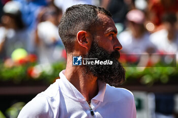 2023-05-29 - Benoit PAIRE of France during the second day of Roland-Garros 2023, Grand Slam tennis tournament, on May 29, 2023 at Roland-Garros stadium in Paris, France - TENNIS - ROLAND GARROS 2023 - WEEK 1 - INTERNATIONALS - TENNIS