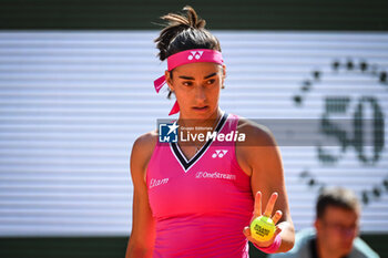 2023-05-29 - Caroline GARCIA of France during the second day of Roland-Garros 2023, Grand Slam tennis tournament, on May 29, 2023 at Roland-Garros stadium in Paris, France - TENNIS - ROLAND GARROS 2023 - WEEK 1 - INTERNATIONALS - TENNIS