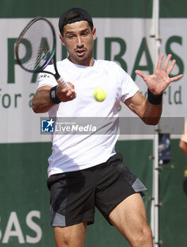 2023-05-29 - Pedro Cachin of Argentina during day 2 of the 2023 French Open, Roland-Garros 2023, second Grand Slam tennis tournament of the year, on May 29, 2023 at stade Roland-Garros in Paris, France - TENNIS - ROLAND GARROS 2023 - WEEK 1 - INTERNATIONALS - TENNIS