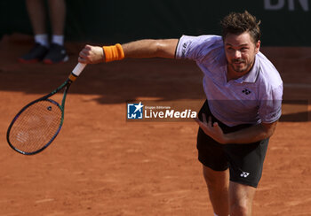 2023-05-29 - Stan Wawrinka of Switzerland during day 2 of the 2023 French Open, Roland-Garros 2023, second Grand Slam tennis tournament of the year, on May 29, 2023 at stade Roland-Garros in Paris, France - TENNIS - ROLAND GARROS 2023 - WEEK 1 - INTERNATIONALS - TENNIS