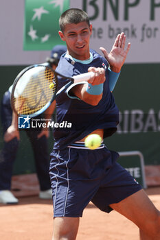 2023-05-29 - Alexei Popyrin of Australia during day 2 of the 2023 French Open, Roland-Garros 2023, second Grand Slam tennis tournament of the year, on May 29, 2023 at stade Roland-Garros in Paris, France - TENNIS - ROLAND GARROS 2023 - WEEK 1 - INTERNATIONALS - TENNIS