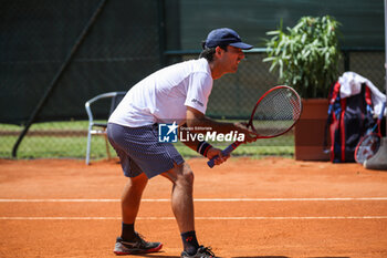 2023-07-07 - Diego Hidalgo, Sergio Martos Gornes - 2023 ASPRIA TENNIS CUP - ATP CHALLENGER MILANO - TROFEO BCS - INTERNATIONALS - TENNIS