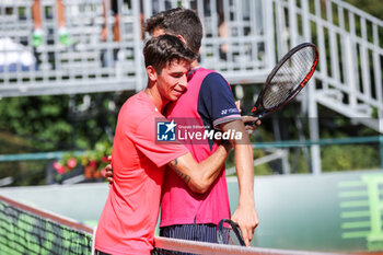 2023-07-07 - Matteo Gigante and Luca Nardi - 2023 ASPRIA TENNIS CUP - ATP CHALLENGER MILANO - TROFEO BCS - INTERNATIONALS - TENNIS