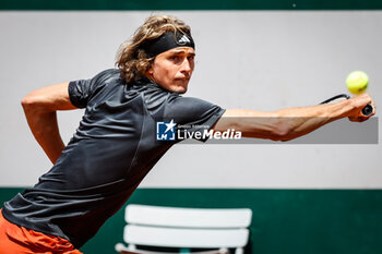 2023-05-30 - Alexander ZVEREV of Germany during the third day of Roland-Garros 2023, Grand Slam tennis tournament, on May 30, 2023 at Roland-Garros stadium in Paris, France - TENNIS - ROLAND GARROS 2023 - WEEK 1 - INTERNATIONALS - TENNIS