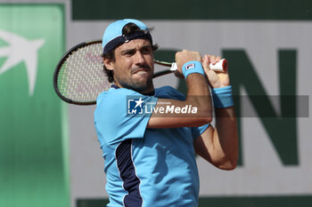 2023-05-30 - Guido Pella of Argentina during day 3 of the 2023 French Open, Roland-Garros 2023, second Grand Slam tennis tournament of the year, on May 30, 2023 at Stade Roland-Garros in Paris, France - TENNIS - ROLAND GARROS 2023 - WEEK 1 - INTERNATIONALS - TENNIS