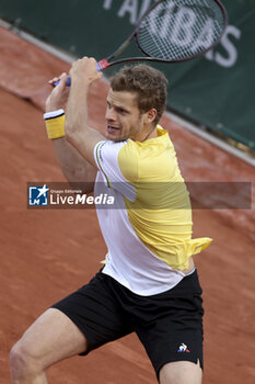 2023-05-30 - Yannick Hanfmann of Germany during day 3 of the 2023 French Open, Roland-Garros 2023, second Grand Slam tennis tournament of the year, on May 30, 2023 at Stade Roland-Garros in Paris, France - TENNIS - ROLAND GARROS 2023 - WEEK 1 - INTERNATIONALS - TENNIS