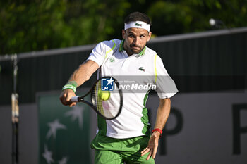 2023-05-30 - Grigor Dimitrov of Bulgaria during the French Open, Grand Slam tennis tournament on May 30, 2023 at Roland Garros stadium in Paris, France - TENNIS - ROLAND GARROS 2023 - WEEK 1 - INTERNATIONALS - TENNIS