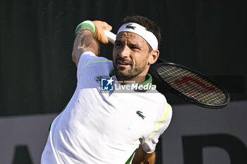 2023-05-30 - Grigor Dimitrov of Bulgaria during the French Open, Grand Slam tennis tournament on May 30, 2023 at Roland Garros stadium in Paris, France - TENNIS - ROLAND GARROS 2023 - WEEK 1 - INTERNATIONALS - TENNIS