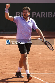 2023-05-31 - Stan Wawrinka of Switzerland during day 4 of the 2023 French Open, Roland-Garros 2023, second Grand Slam tennis tournament of the year, on May 31, 2023 at Stade Roland-Garros in Paris, France - TENNIS - ROLAND GARROS 2023 - WEEK 1 - INTERNATIONALS - TENNIS