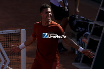 2023-05-31 - Thanasi Kokkinakis of Australia celebrates his victory over Stan Wawrinka of Switzerland during day 4 of the 2023 French Open, Roland-Garros 2023, second Grand Slam tennis tournament of the year, on May 31, 2023 at Stade Roland-Garros in Paris, France - TENNIS - ROLAND GARROS 2023 - WEEK 1 - INTERNATIONALS - TENNIS