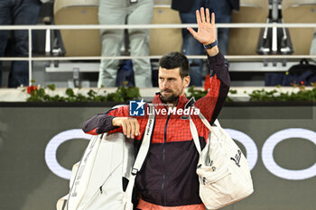 2023-05-31 - Novak Djokovic of Serbia during the French Open, Grand Slam tennis tournament on May 31, 2023 at Roland Garros stadium in Paris, France. Photo Victor Joly / DPPI - TENNIS - ROLAND GARROS 2023 - WEEK 1 - INTERNATIONALS - TENNIS