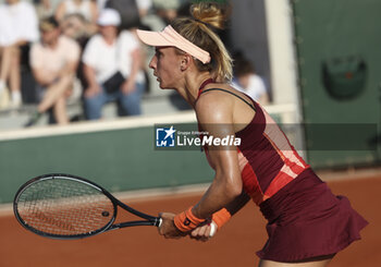 2023-06-01 - Lesia Tsurenko of Ukraine during day 5 of the 2023 French Open, Roland-Garros 2023, second Grand Slam tennis tournament of the year, on June 1, 2023 at Stade Roland-Garros in Paris, France - TENNIS - ROLAND GARROS 2023 - WEEK 1 - INTERNATIONALS - TENNIS
