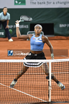 2023-06-01 - Cori Coco Gauff of USA during the French Open, Grand Slam tennis tournament on June 1, 2023 at Roland Garros stadium in Paris, France. Photo Victor Joly / DPPI - TENNIS - ROLAND GARROS 2023 - WEEK 1 - INTERNATIONALS - TENNIS
