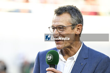 2023-06-01 - Mats Wilander during the French Open, Grand Slam tennis tournament on June 1, 2023 at Roland Garros stadium in Paris, France. Photo Victor Joly / DPPI - TENNIS - ROLAND GARROS 2023 - WEEK 1 - INTERNATIONALS - TENNIS