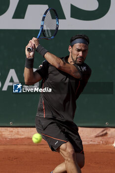 2023-06-02 - Fabio Fognini of Italy during day 6 of the 2023 French Open, Roland-Garros 2023, second Grand Slam tennis tournament of the year, on June 2, 2023 at Stade Roland-Garros in Paris, France - TENNIS - ROLAND GARROS 2023 - WEEK 1 - INTERNATIONALS - TENNIS