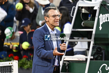 2023-06-02 - Mats Wilander during the French Open, Grand Slam tennis tournament on June 2, 2023 at Roland Garros stadium in Paris, France. Photo Victor Joly / DPPI - TENNIS - ROLAND GARROS 2023 - WEEK 1 - INTERNATIONALS - TENNIS
