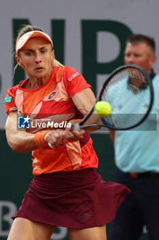 2023-06-05 - Lesya Tsurenko of Ukraine during the French Open 2023, Roland-Garros 2023, Grand Slam tennis tournament, on June 7, 2023 at Stade Roland-Garros in Paris, France - TENNIS - ROLAND GARROS 2023 - WEEK 2 - INTERNATIONALS - TENNIS