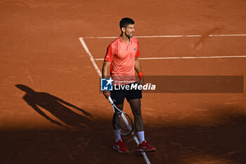 2023-06-06 - Novak Djokovic of Serbia during the French Open, Grand Slam tennis tournament on June 6, 2023 at Roland Garros stadium in Paris, France. Photo Victor Joly / DPPI - TENNIS - ROLAND GARROS 2023 - WEEK 2 - INTERNATIONALS - TENNIS