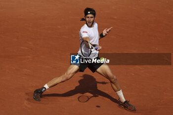 2023-06-07 - Tomas Martin Etcheverry of Argentina during the French Open 2023, Roland-Garros 2023, Grand Slam tennis tournament, on June 7, 2023 at Stade Roland-Garros in Paris, France - TENNIS - ROLAND GARROS 2023 - WEEK 2 - INTERNATIONALS - TENNIS