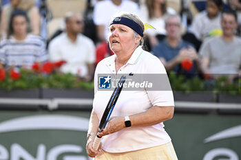 2023-06-08 - Nathalie Tauziat during the French Open, Grand Slam tennis tournament on June 8, 2023 at Roland Garros stadium in Paris, France. Photo Victor Joly / DPPI - TENNIS - ROLAND GARROS 2023 - WEEK 2 - INTERNATIONALS - TENNIS