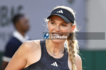 2023-06-08 - Caroline Wozniacki during the French Open, Grand Slam tennis tournament on June 8, 2023 at Roland Garros stadium in Paris, France. Photo Victor Joly / DPPI - TENNIS - ROLAND GARROS 2023 - WEEK 2 - INTERNATIONALS - TENNIS