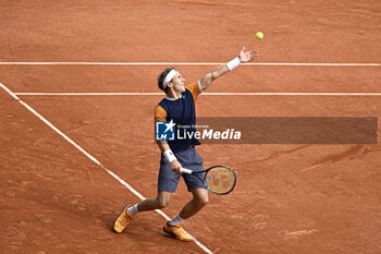 2023-06-11 - Casper Ruud during the French Open final, Grand Slam tennis tournament on June 11, 2023 at Roland Garros stadium in Paris, France. Photo Victor Joly / DPPI - TENNIS - ROLAND GARROS 2023 - WEEK 2 - INTERNATIONALS - TENNIS